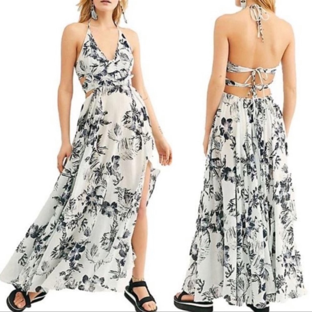 FREE PEOPLE Lille Printed Maxi Dress